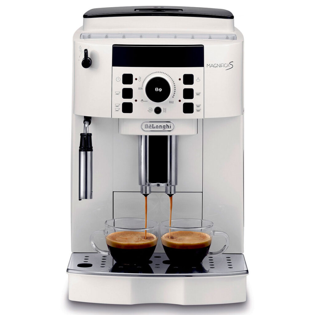 De’Longhi Magnifica S ECAM 21.117.W Kaffemaskine Hvid