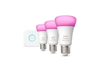 Philips Hue Color A60 E27 – Starter Kit med 3 pærer