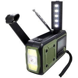 Origin Outdoors Crank Radio Multi Nødradio med Håndsving