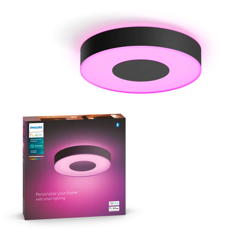 Philips Hue Xamento – black – White color Ambience