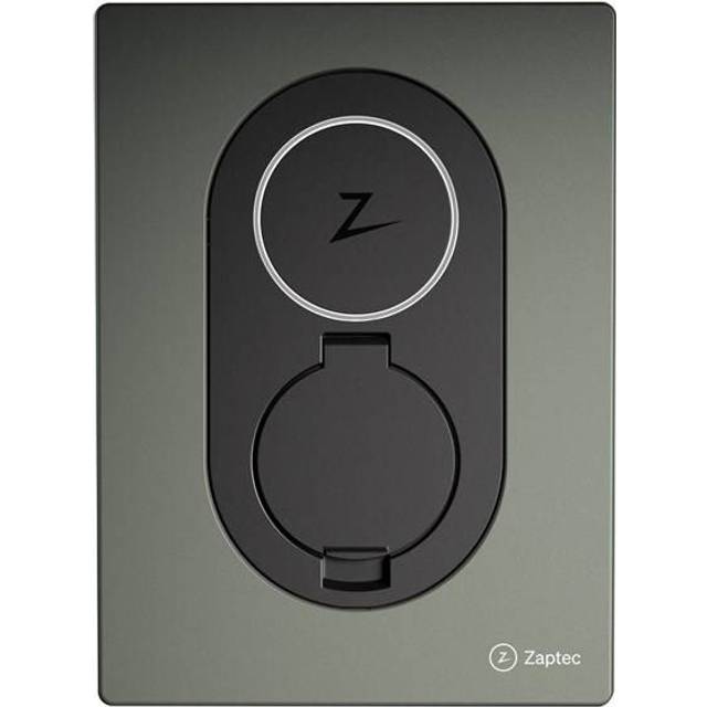 Zaptec Go 22kW – Mosegrøn ladeboks