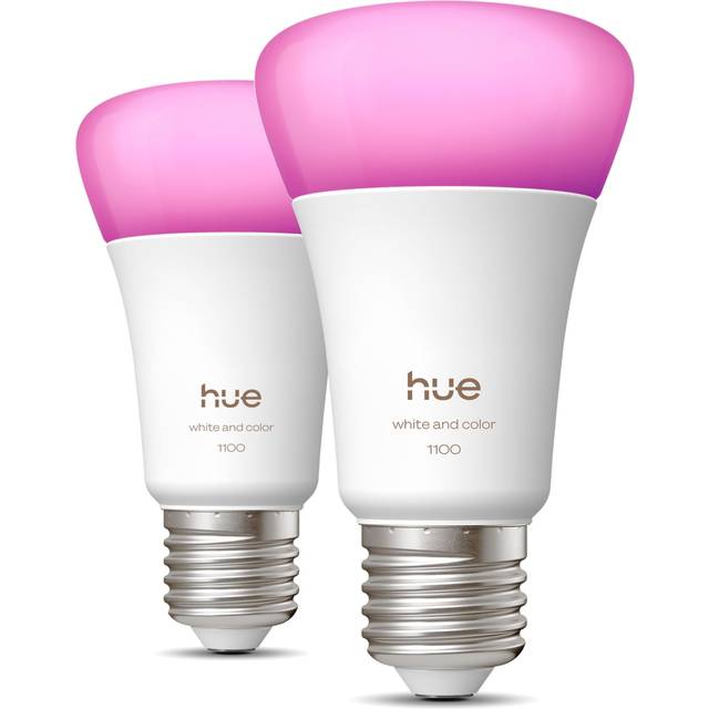 Philips Hue White Color Ambiance A60 E27 2 Pack