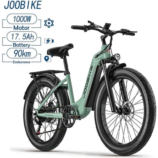 Joobike Joo1 17.5AH Batteri 45 Km T 90 Km 1000W