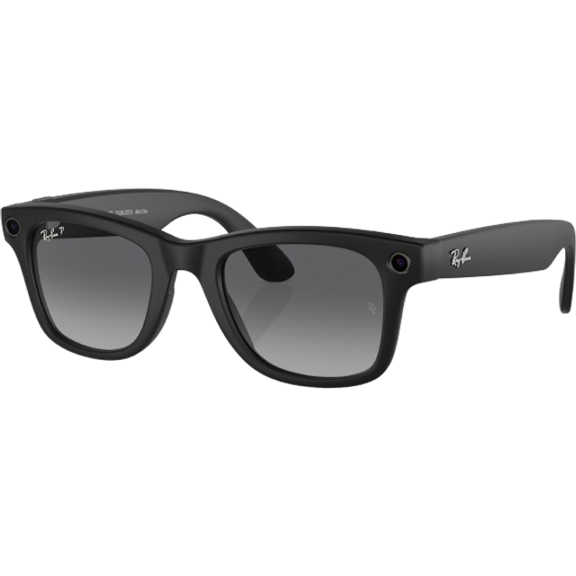 Ray-Ban Meta Wayfarer RW4006 601ST3 - Matte Black/Graphite Polarised - 50mm