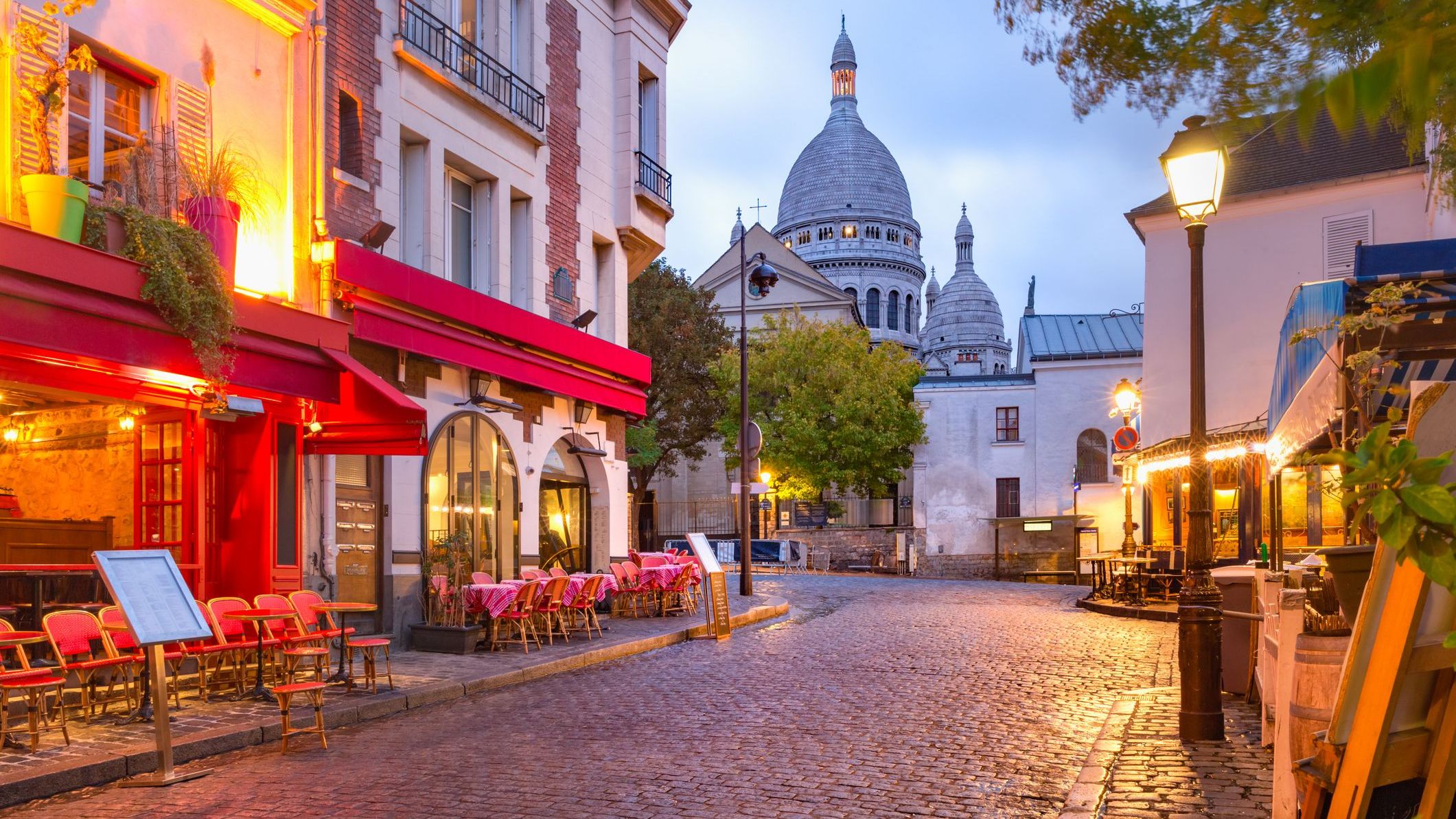 Montmartre in Paris, France