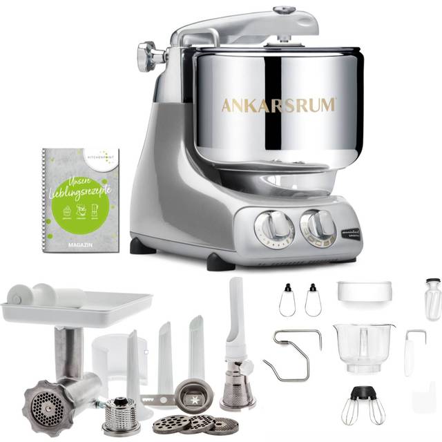 Ankarsrum Assistant 6230 Jubilee Silver 1500W