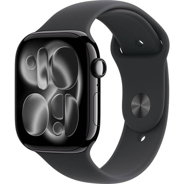 Apple Watch Series 11 GPS Cellular 46mm Jet Black Aluminium Case