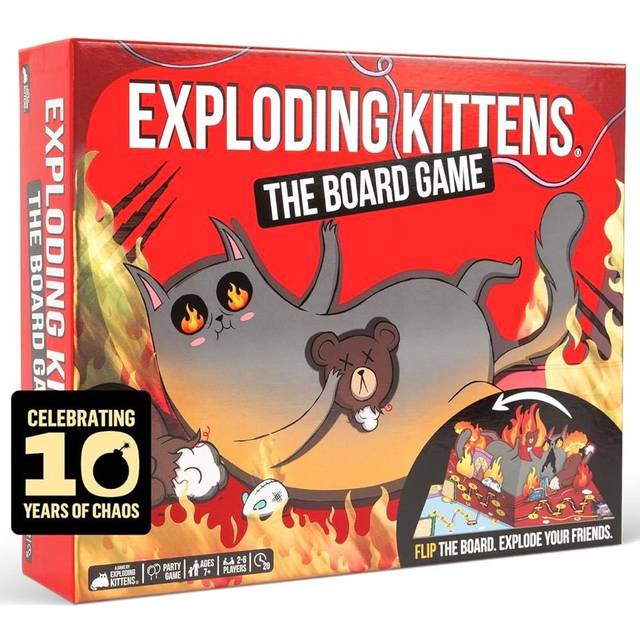 Exploding Kittens The Board Game Super Fan Edition