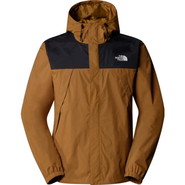 The North Face Men’s Antora Jacket – Utility Brown/TNF Black/NPF