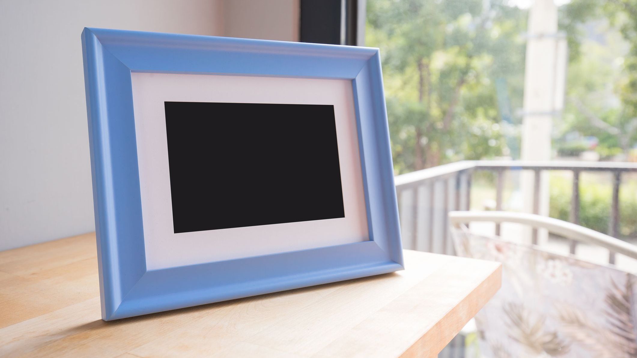 Photo frame at room
