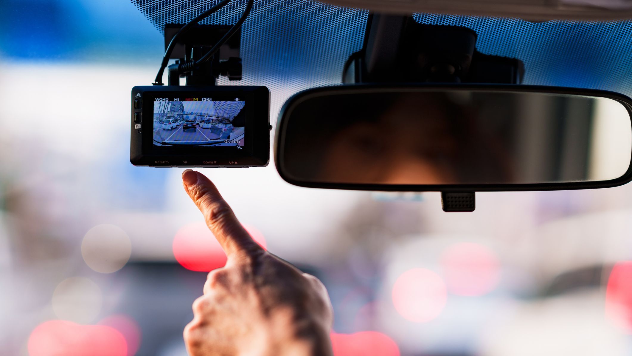 Dash cam for recording evidence