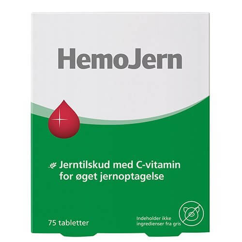 Longo HemoJern, 75 tabletter