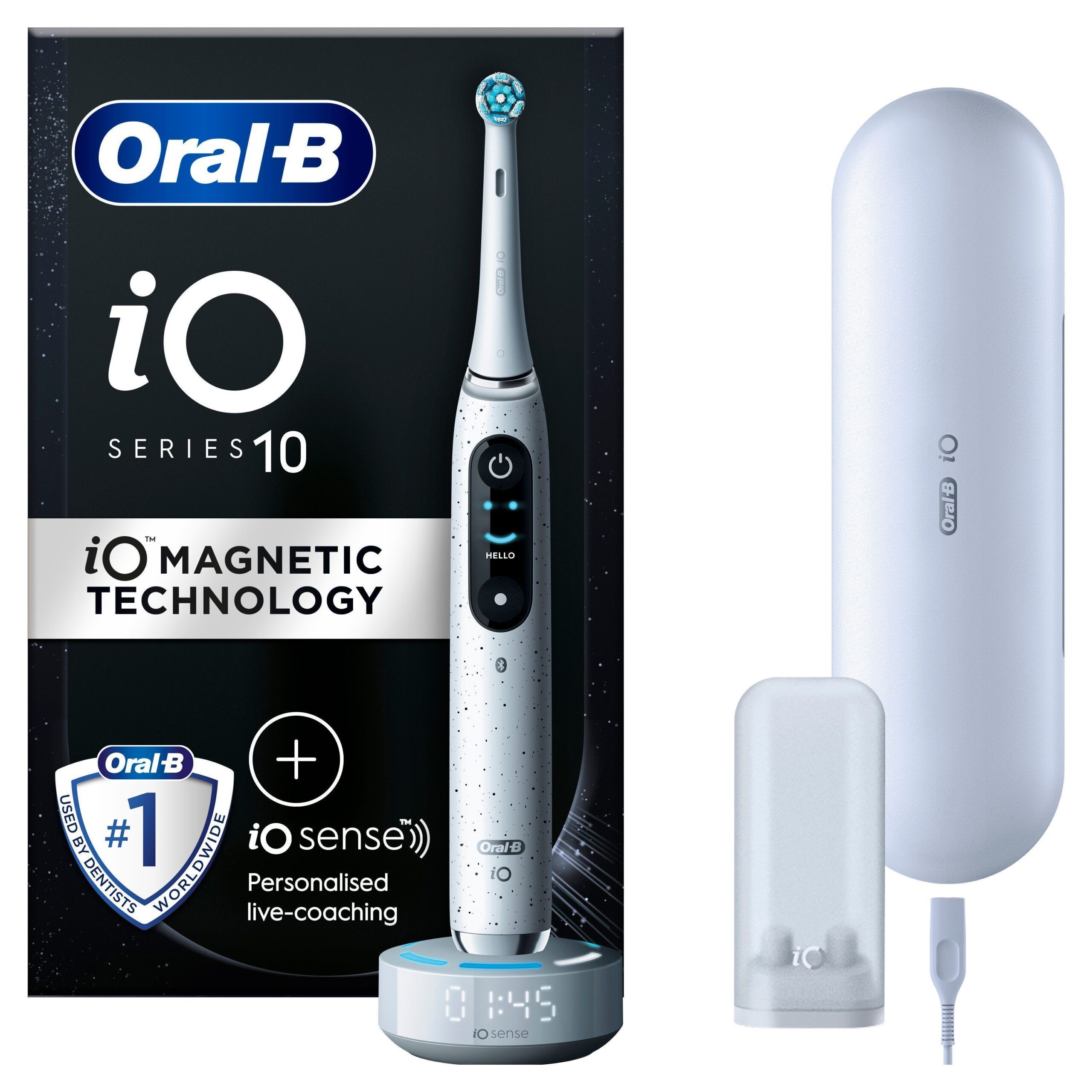 Oral-B iO10 Stjernestøv Hvid Elektrisk Tandbørste