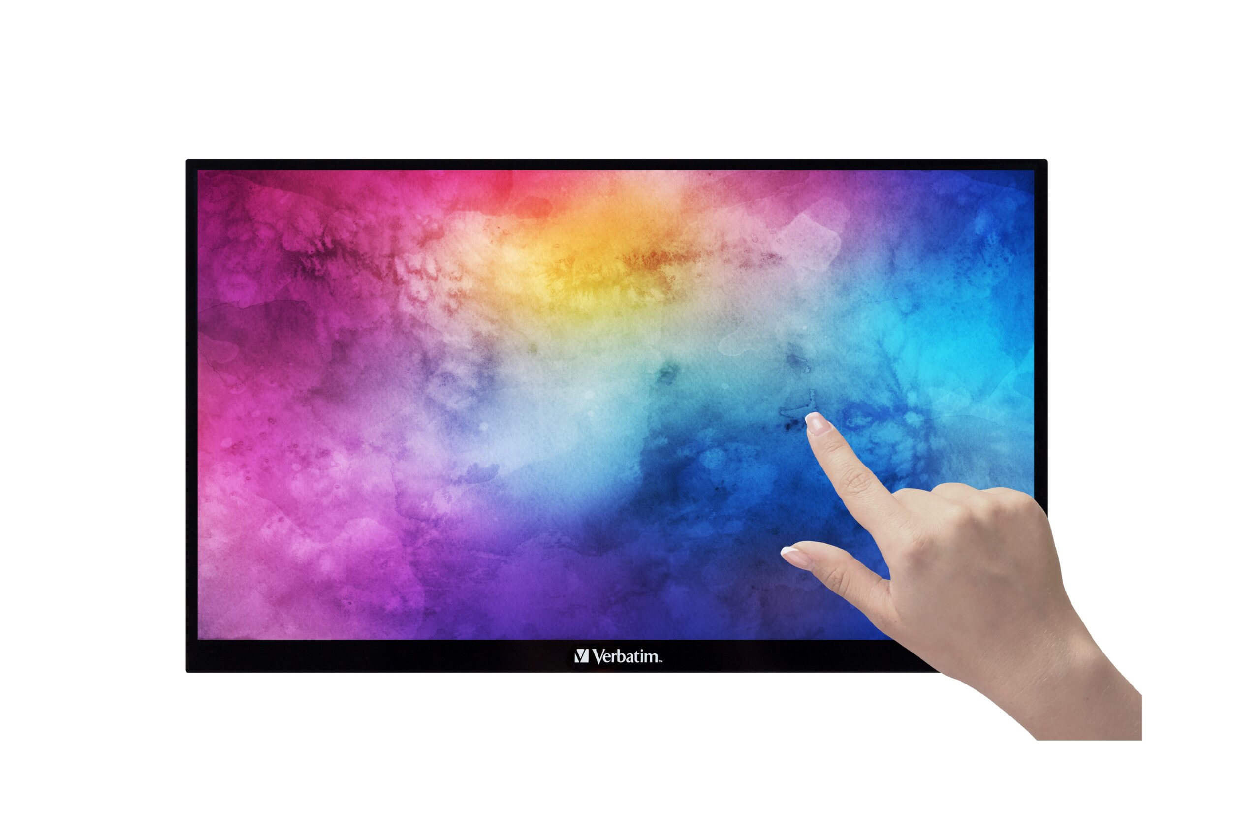 Verbatim 15,6 tommer bærbar touchscreen Full HD