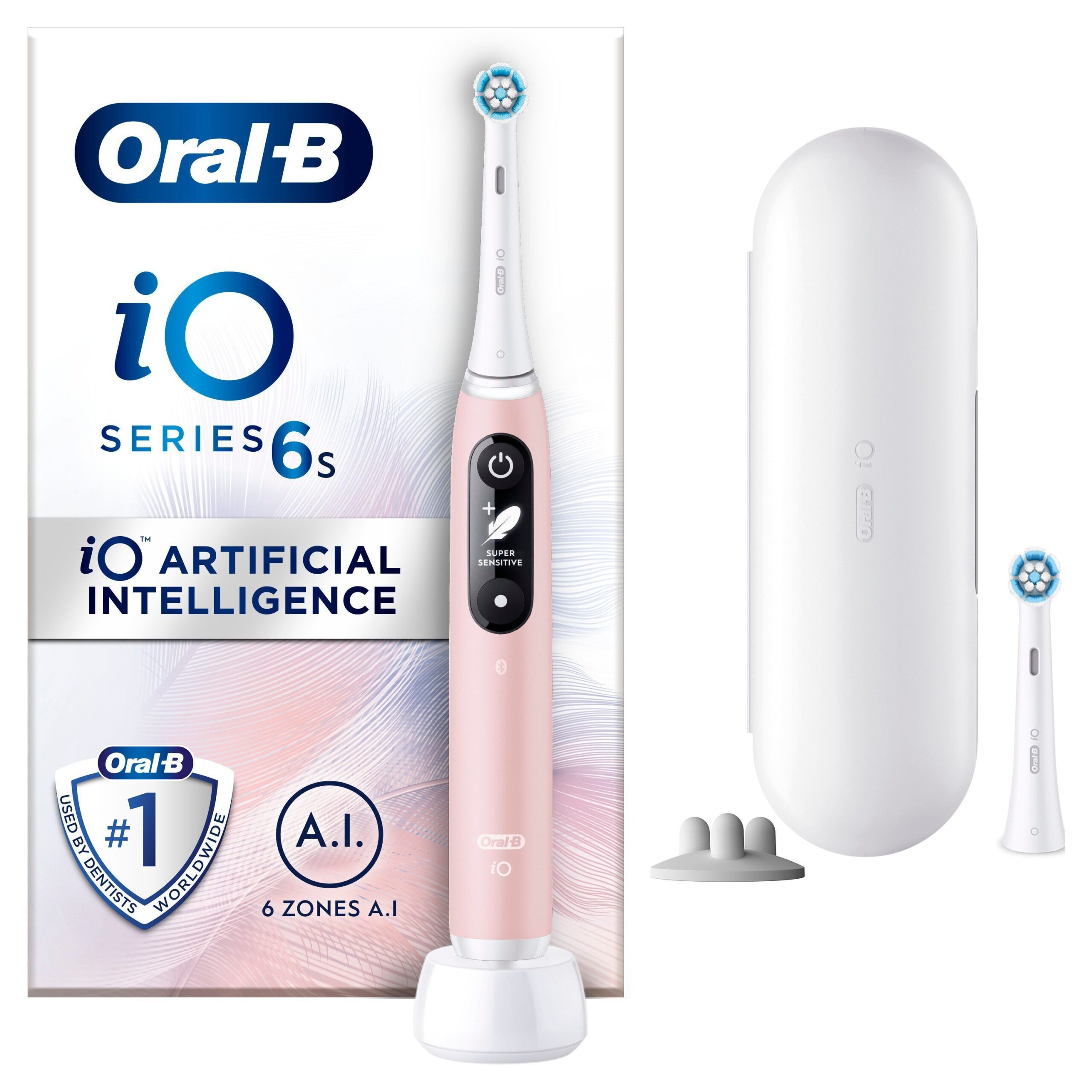 Oral-B iO6S Pink Sand Elektrisk Tandbørste
