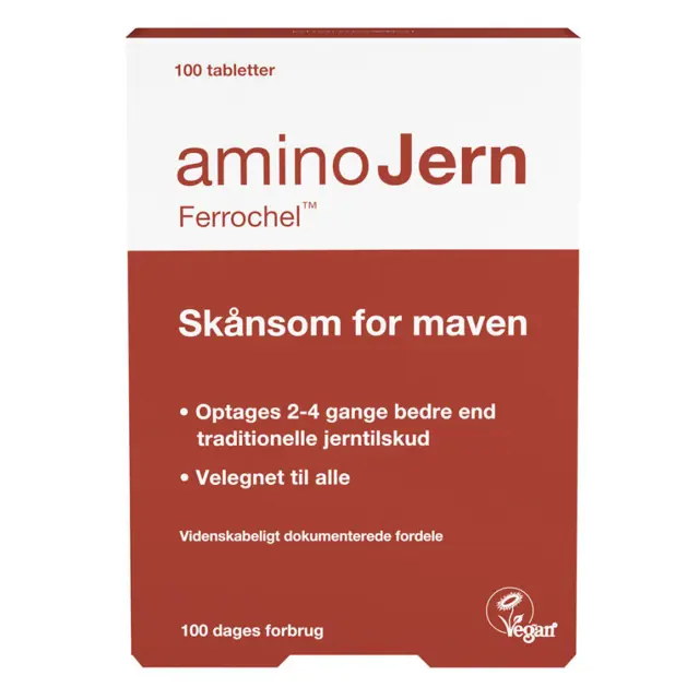 AminoJern Ferrochel 100 stk.