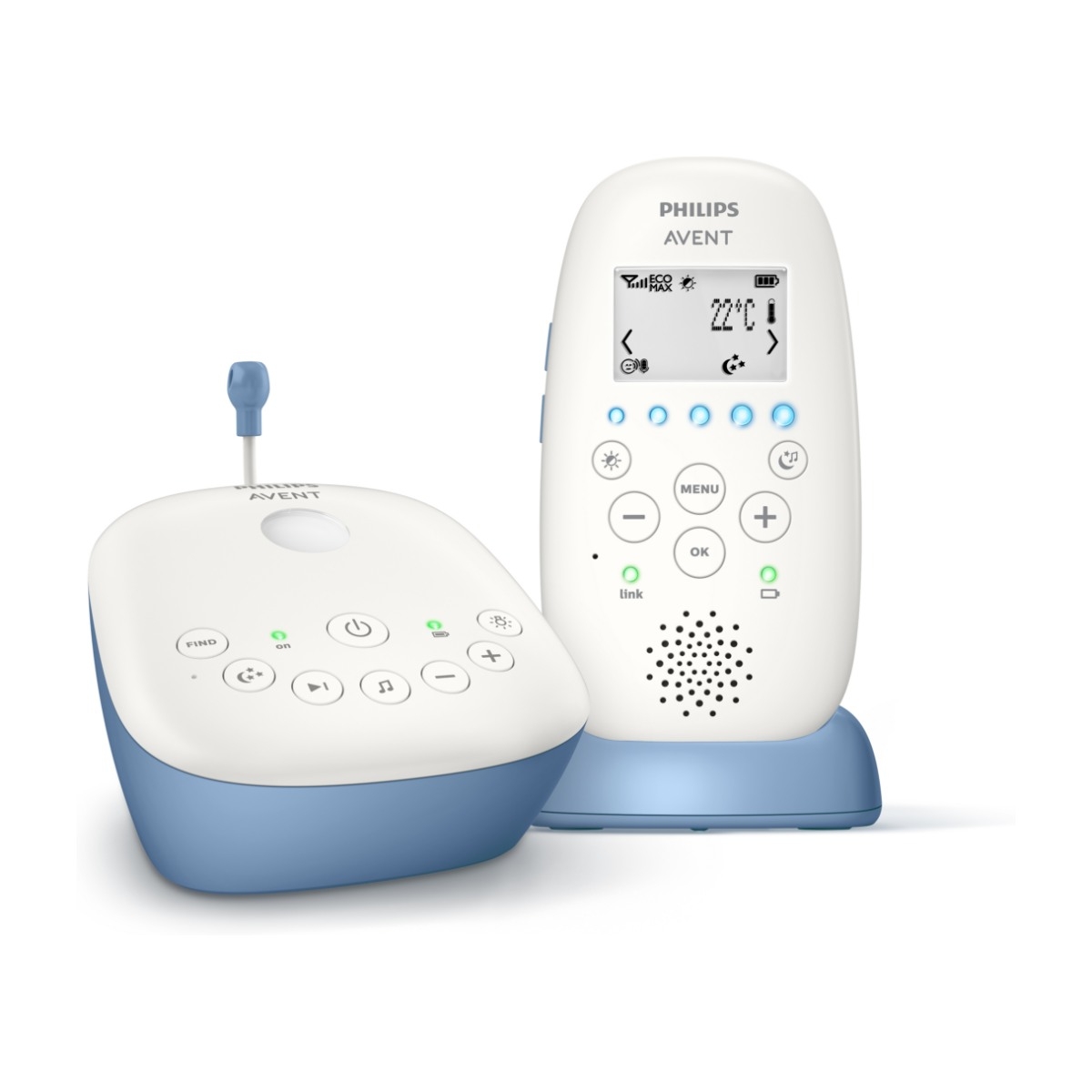 Philips Avent SCD735/26 Babyalarm med Lys