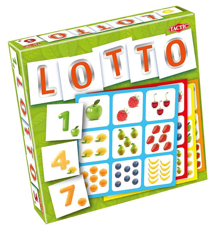 Billedlotteri med Frugter fra Tactic Games