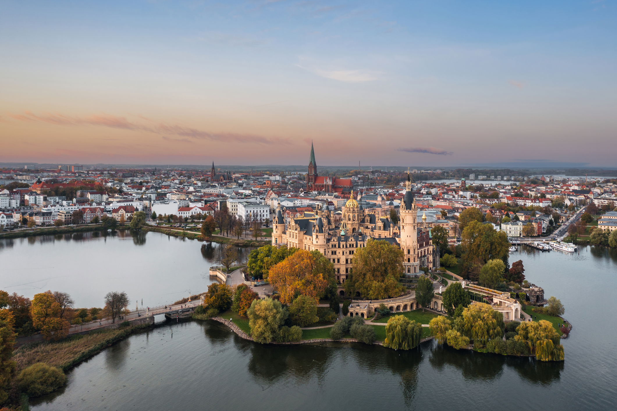 Efterårsferie i Schwerin: Slotsby og morgenmad